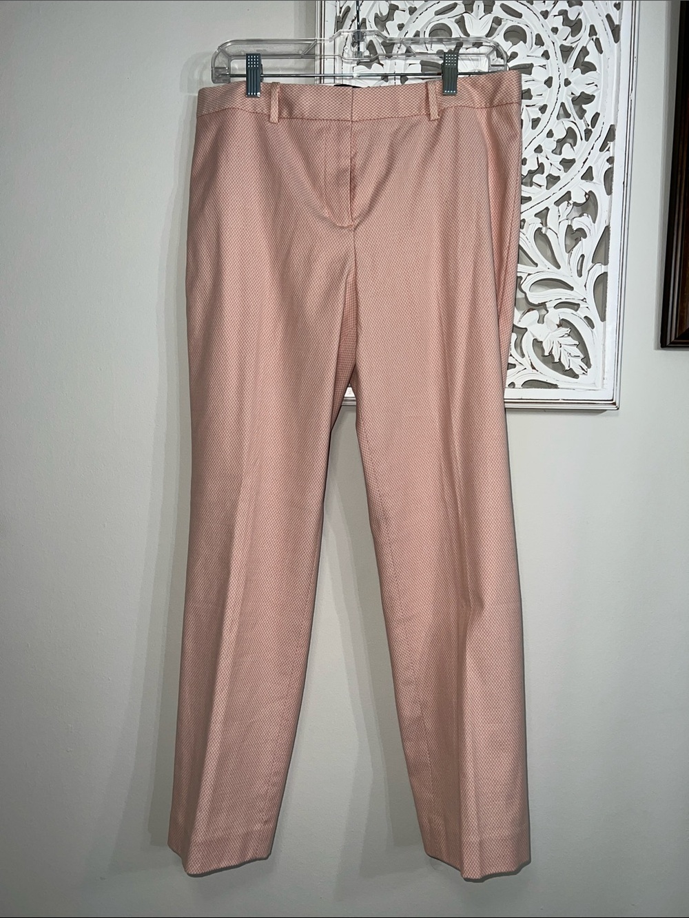 Talbots Blush Pink Straight-Leg Dress Pants